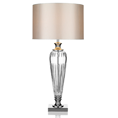 HINTON Table Lamp Crystal With Shade