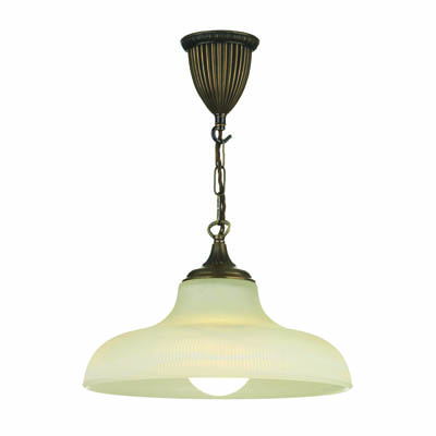 Badger 1 light traditional ceiling pendant bronze finish