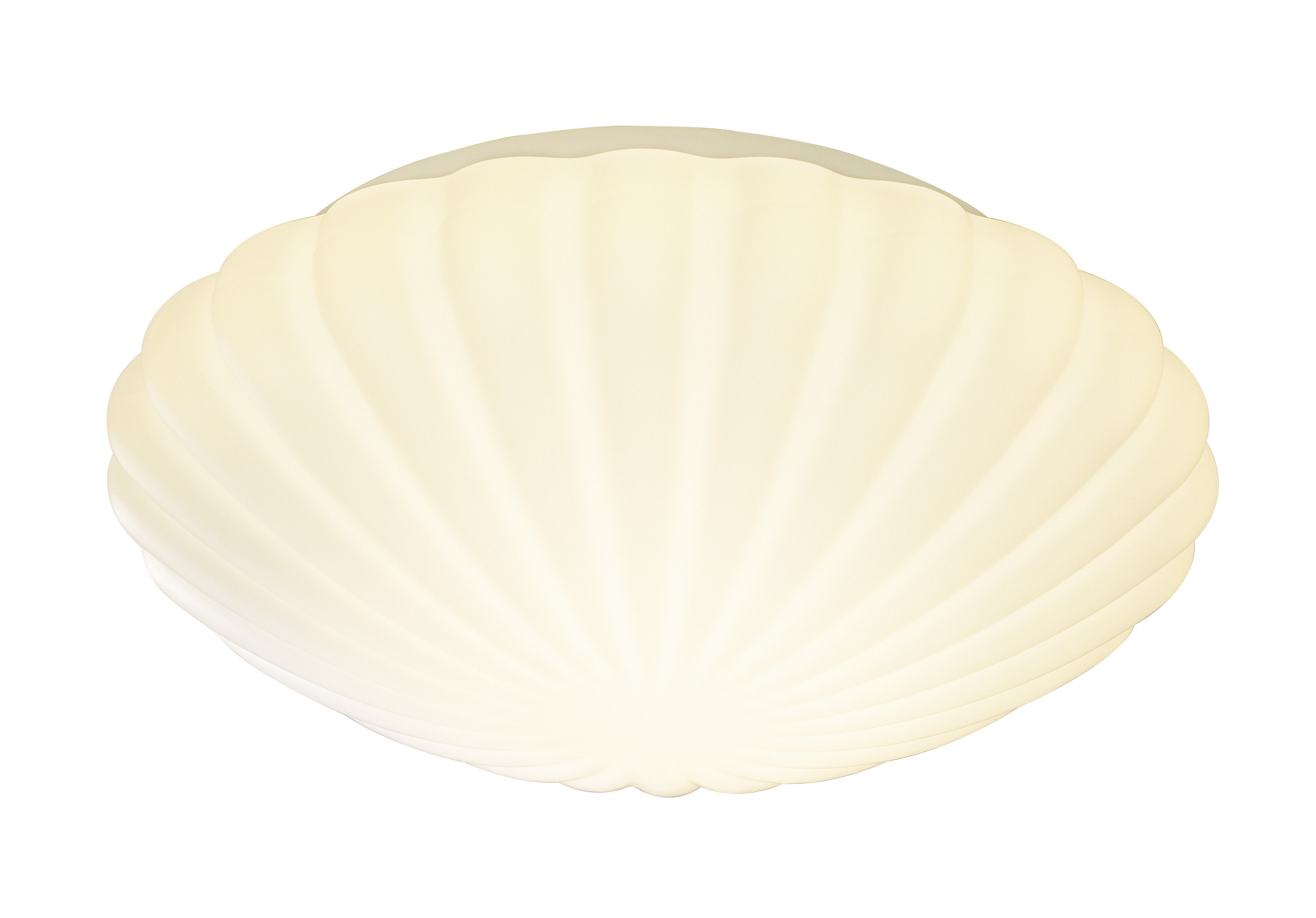 Cafe 1 light traditional bathroom flush ceiling light shell style white glass