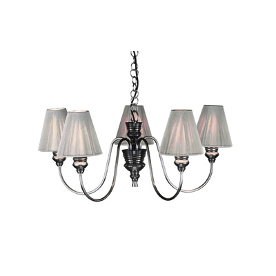 Doreen Traditional 5 Light Ceiling Light Complete with String Shades