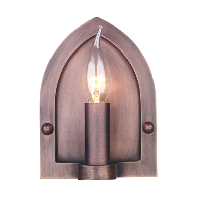 Lindisfarne Wall Light Copper