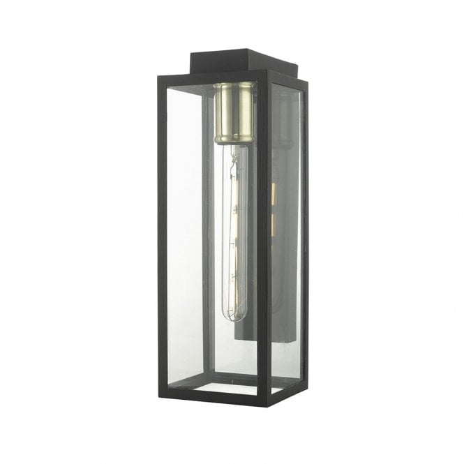 Naxos exterior lantern complete with LED bulb