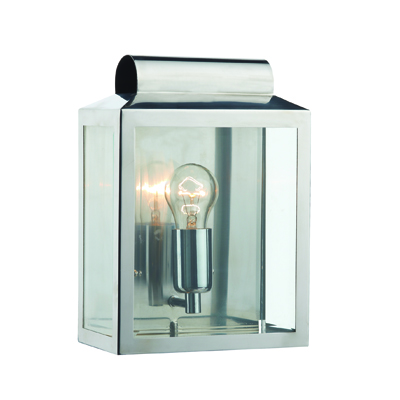 Notary 1 Light Steel Outdoor 