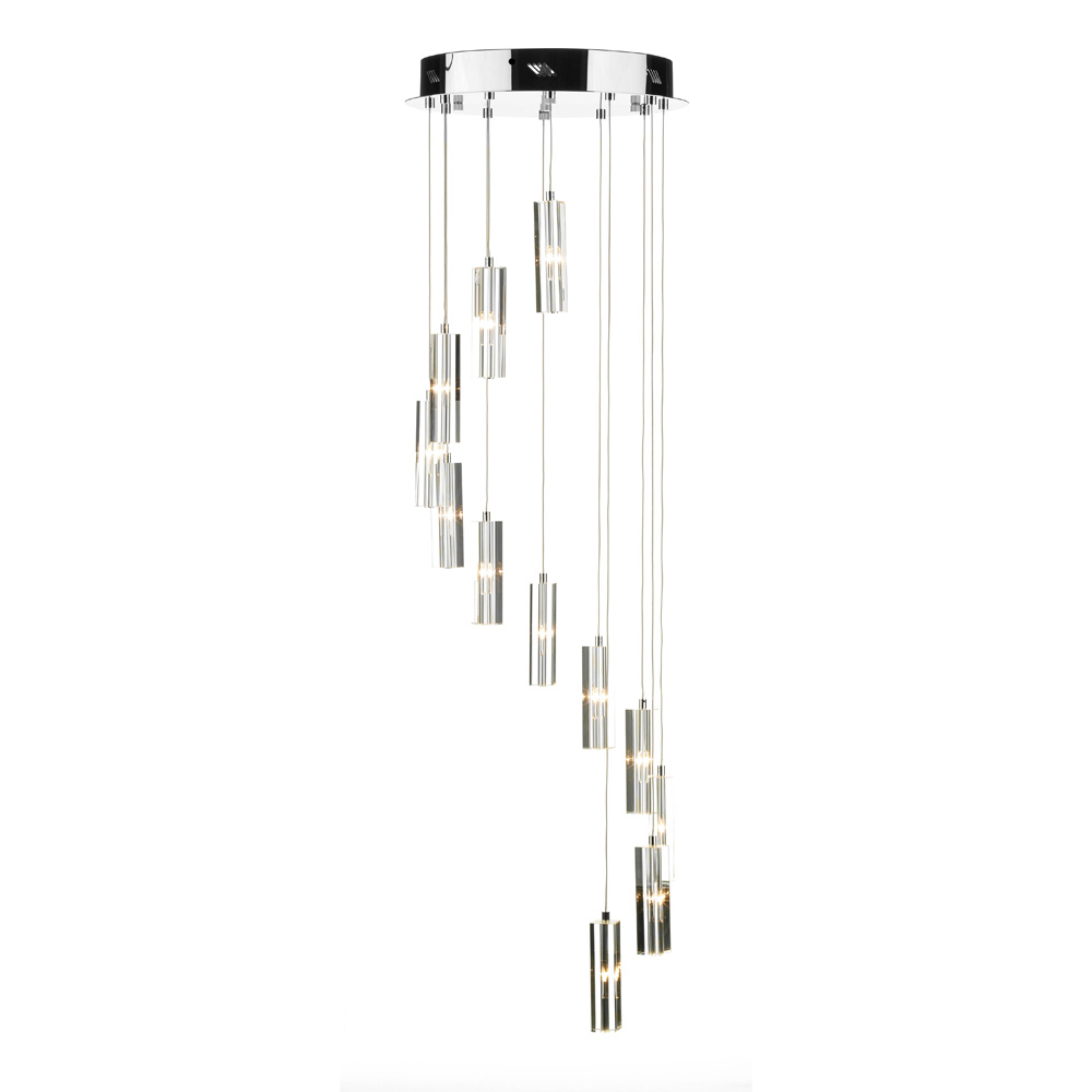 Galileo 12 light pendant by Dar Lighting