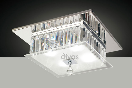 Tosca 4 light square by Diyas