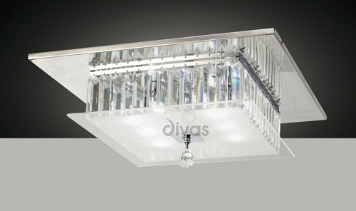 Tosca 6 light square by Diyas