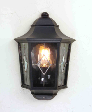 Norfolk flush lantern by Elstead Lighting