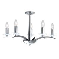 Kensington 5 light chrome finish fitting