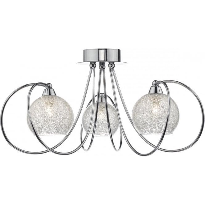 Rafferty 3 Light Semi Flush