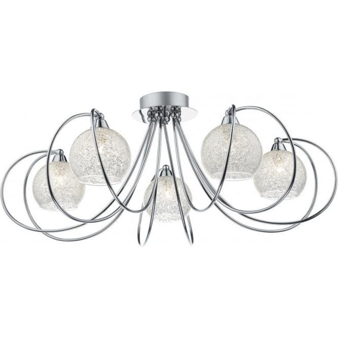 Rafferty 5 Light Semi Flush